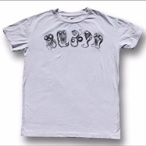 Billie Eilish monster tour baggy graphic tee